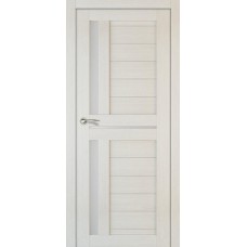 Дверь межкомнатная Леском Техно-9 Лиственница, стекло белое матовое